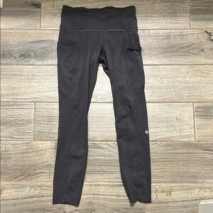 Black High-Waisted Leggings